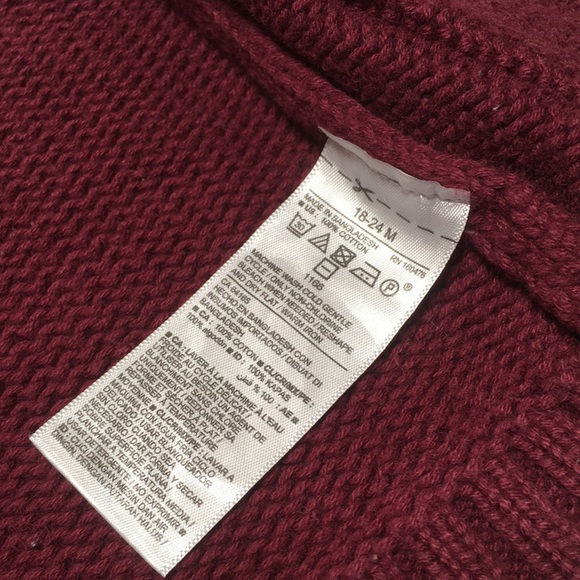 18-24m (5/$20) Plum Cotton Cardigan by Old Navy - Picture 7 of 15